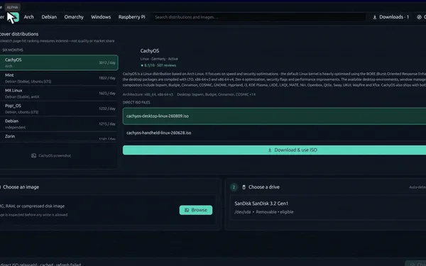 Bootable — desktop discovery demo